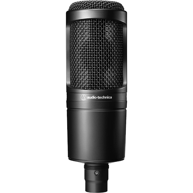 The Audio Technica AT2020 lyric assistant