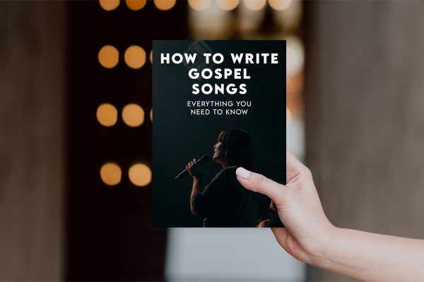 la how to write gospel songs mockup