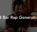 4 bar rap generator lyric assistant