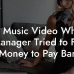 80s Music Video Where a Manager Tried to Find Money to Pay Bar