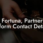 A. Fortuna, Partner at Reform Contact Details