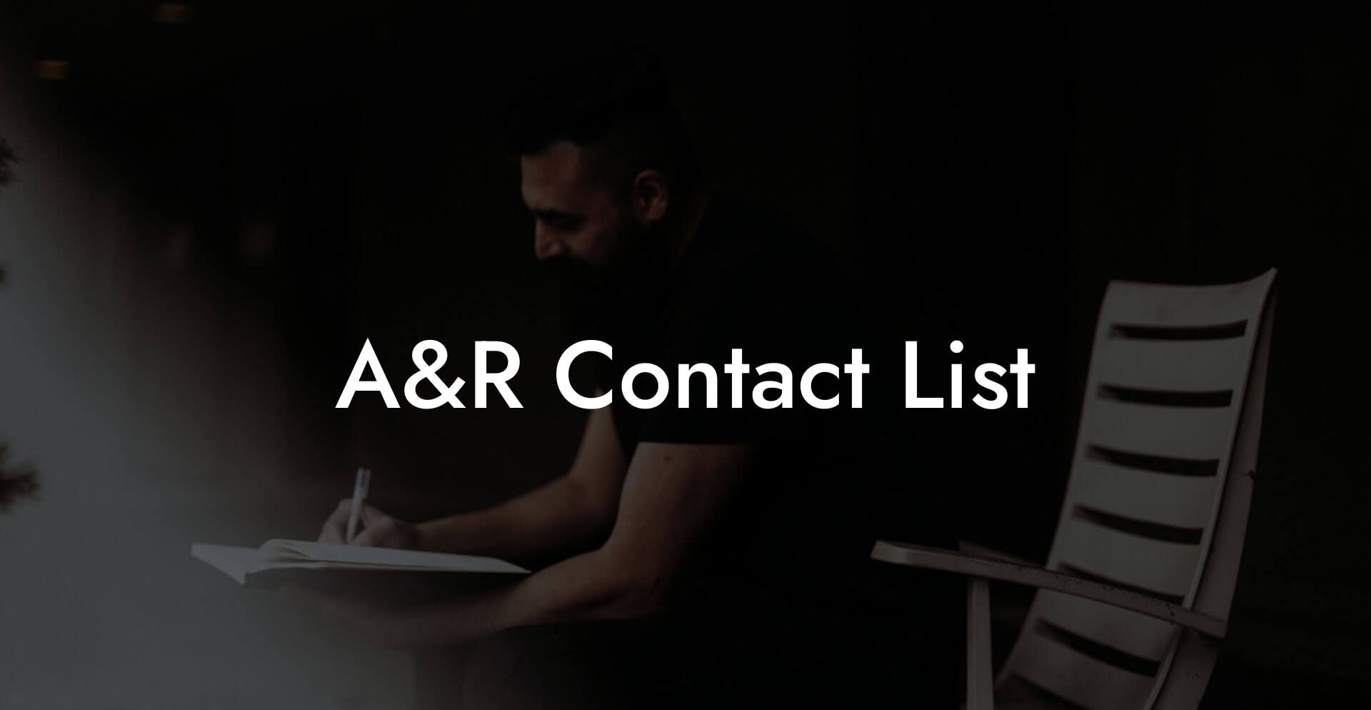 A&R Contact List