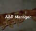 A&R Manager