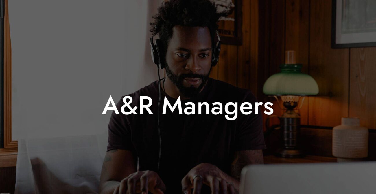 A&R Managers