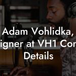 Adam Vohlidka, Designer at VH1 Contact Details