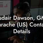 Alasdair Dawson, GM at Earache (US) Contact Details