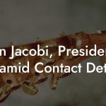 Allen Jacobi, President at Pyramid Contact Details