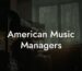 American Music Managers