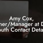 Amy Cox, Partner/Manager at Deep South Contact Details