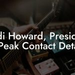 Andi Howard, President at Peak Contact Details