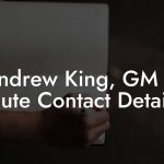 Andrew King, GM at Mute Contact Details