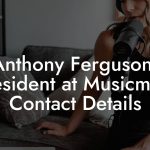 Anthony Ferguson, President at Musicmind Contact Details