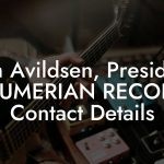 Ash Avildsen, President at SUMERIAN RECORDS Contact Details