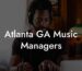 Atlanta GA Music Managers