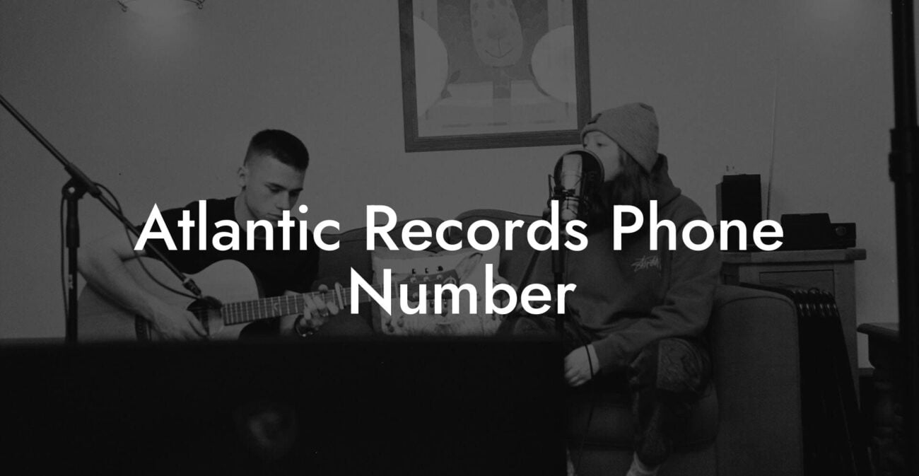 Atlantic Records Phone Number