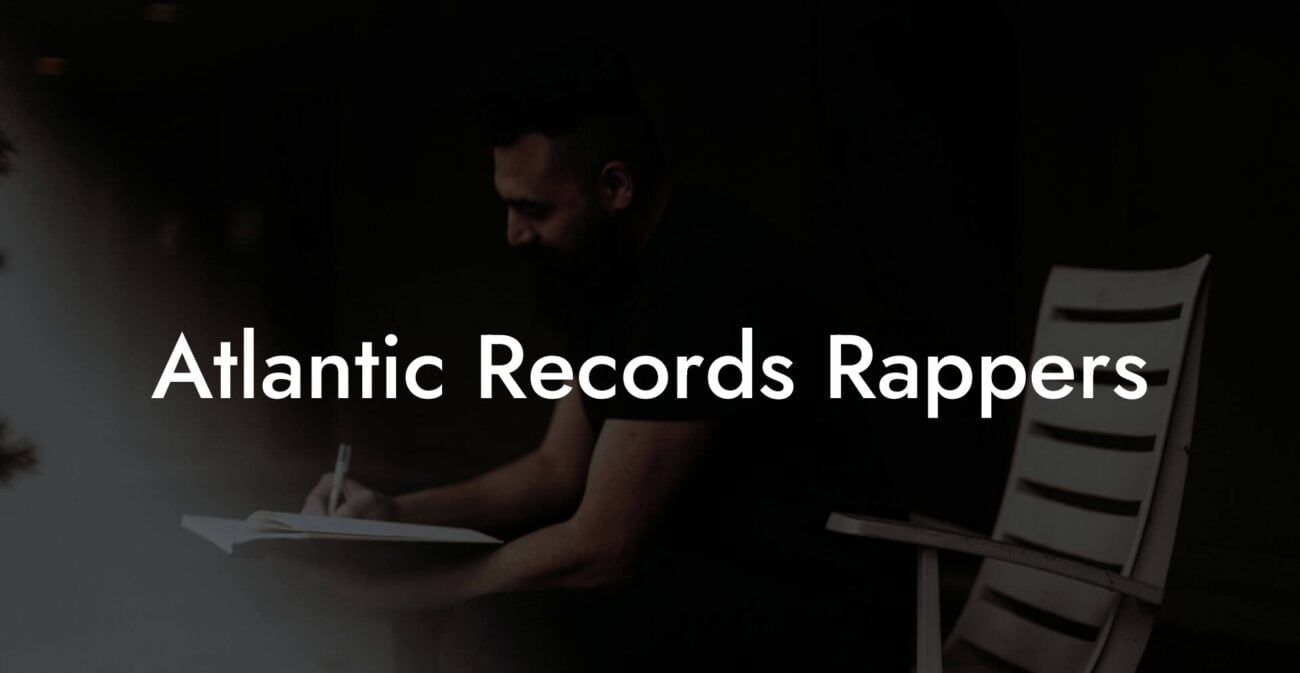 Atlantic Records Rappers