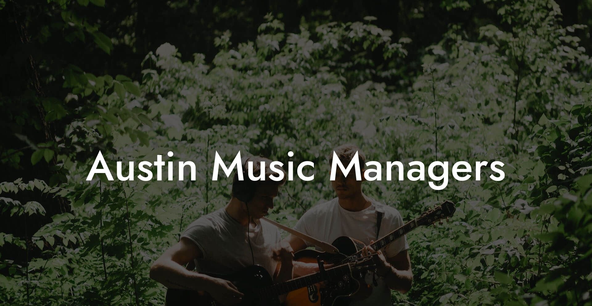 Austin Music Managers