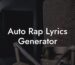 auto rap lyrics generator lyric assistant