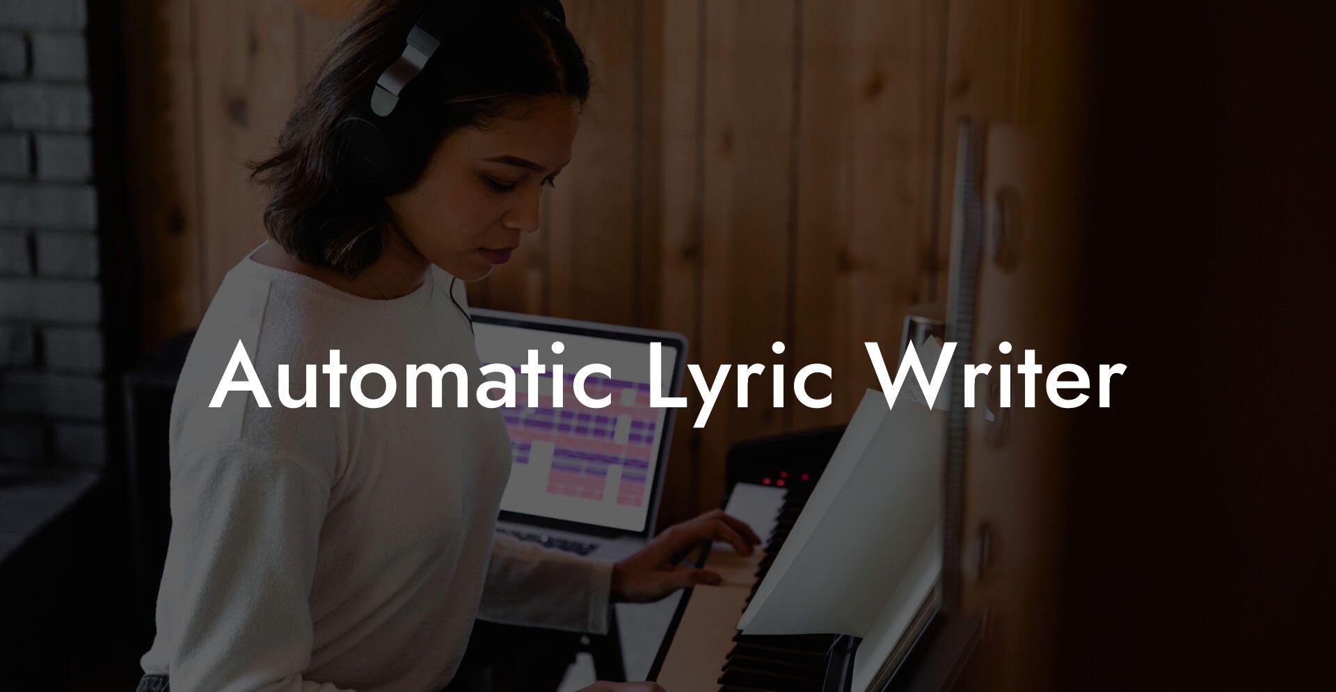 automatic lyric writer lyric assistant