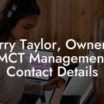 Barry Taylor, Owner at MCT Management Contact Details