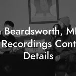 Ben Beardsworth, MD at XL Recordings Contact Details
