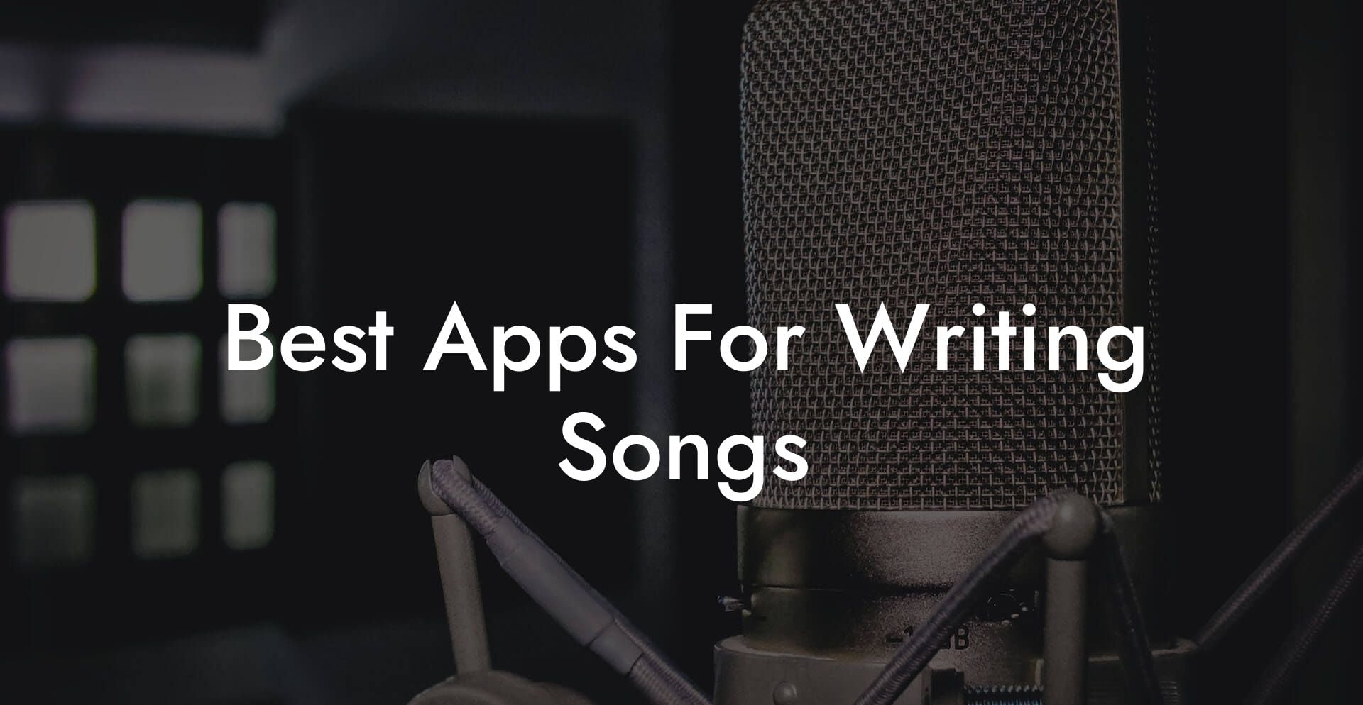 best apps for writing songs lyric assistant