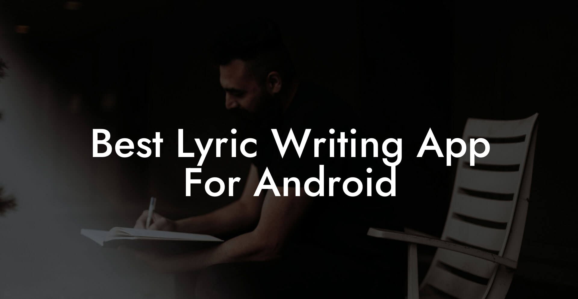 best lyric writing app for android lyric assistant
