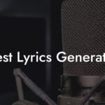 best lyrics generator lyric assistant