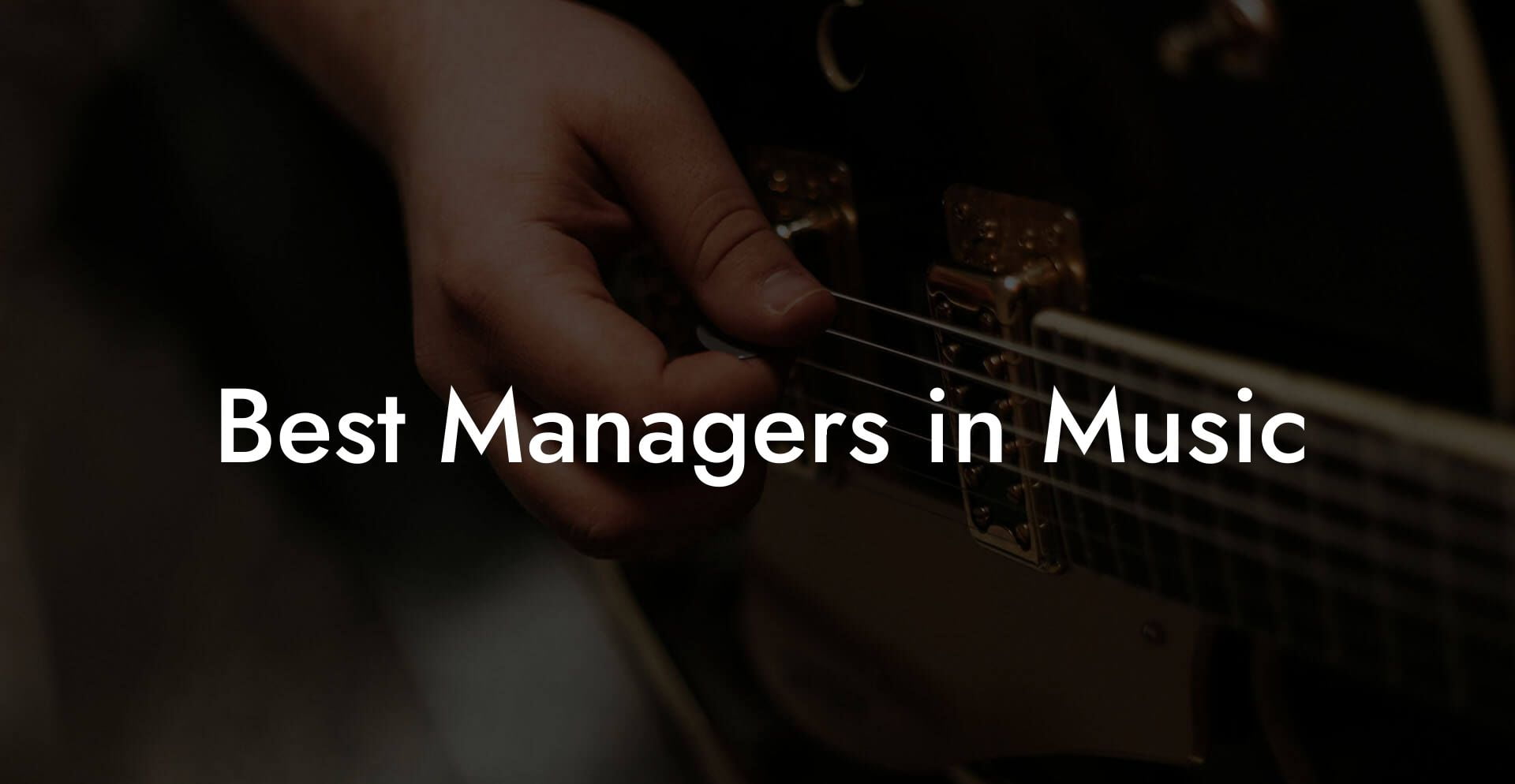 Best Managers in Music