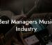 Best Managers Music Industry