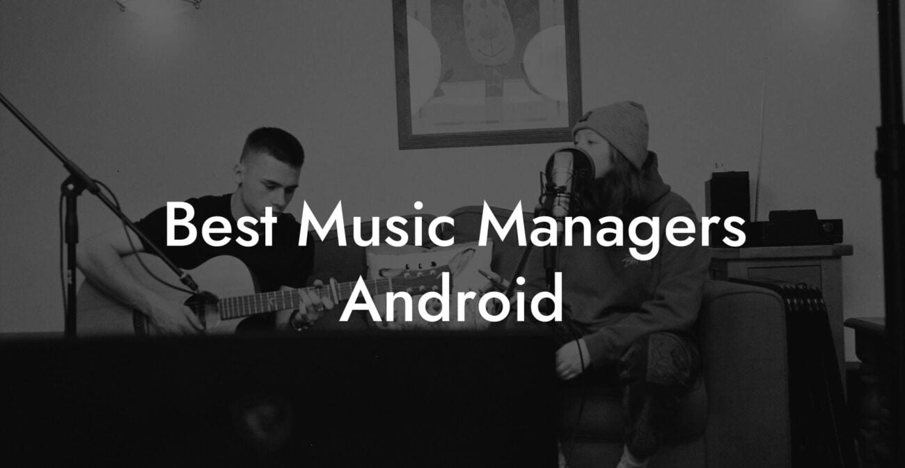 Best Music Managers Android