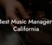 Best Music Managers California