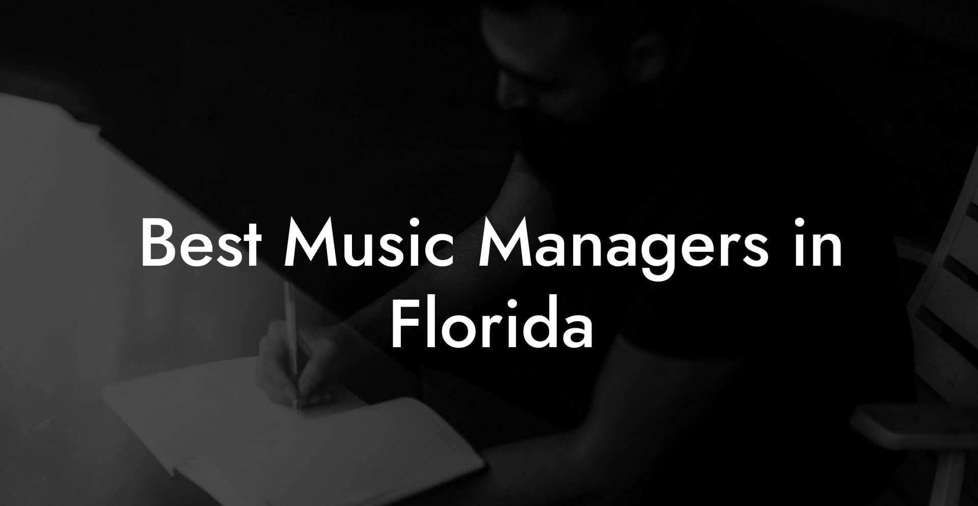 Best Music Managers in Florida