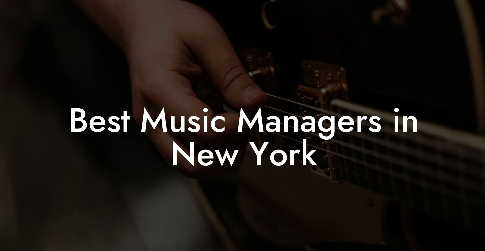 Best Music Managers in New York