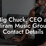 Big Chuck, CEO at Hiram Music Group Contact Details