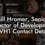 Bill Hromer, Senior Director of Development at VH1 Contact Details