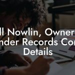 Bill Nowlin, Owner at Rounder Records Contact Details