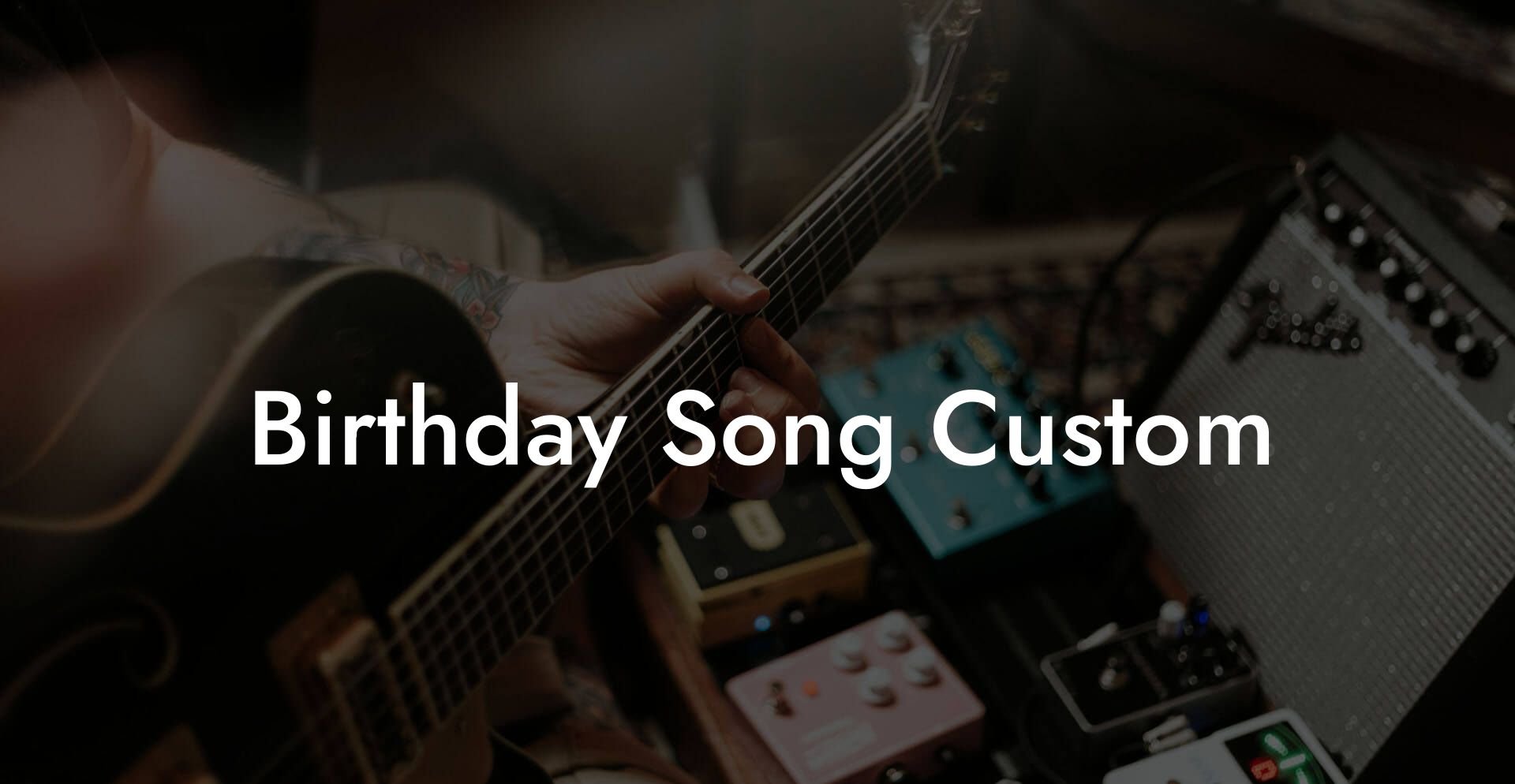 birthday song custom lyric assistant