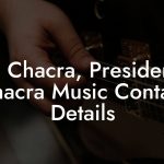 Bob Chacra, President at Chacra Music Contact Details