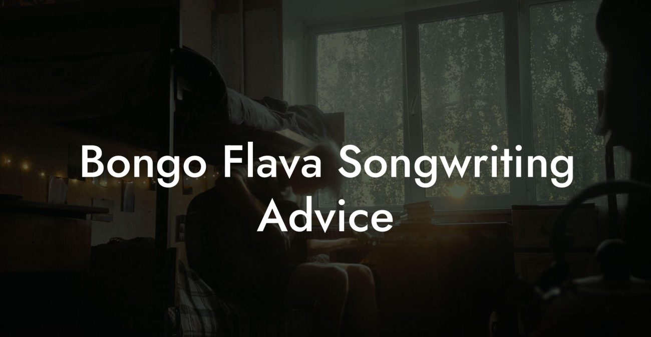 Bongo Flava Songwriting Advice