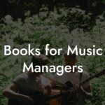 Books for Music Managers
