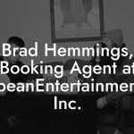 Brad Hemmings, Booking Agent at CaribbeanEntertainment.com Inc.