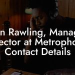 Brian Rawling, Managing Director at Metrophonic Contact Details