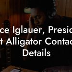 Bruce Iglauer, President at Alligator Contact Details