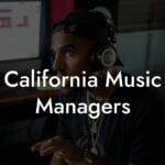 California Music Managers