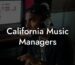 California Music Managers