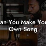 can you make your own song lyric assistant