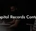 Capitol Records Contact