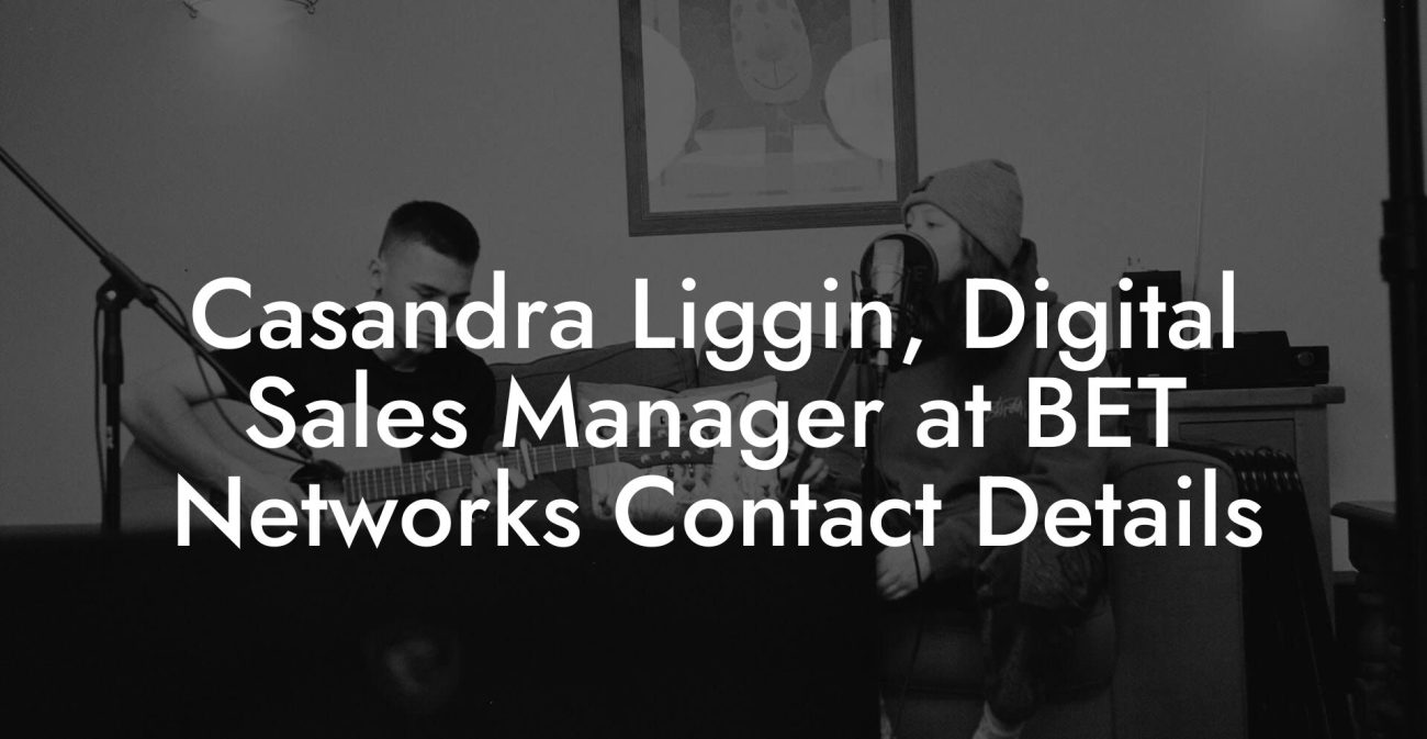 Casandra Liggin, Digital Sales Manager at BET Networks Contact Details