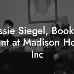 Cassie Siegel, Booking Agent at Madison House Inc